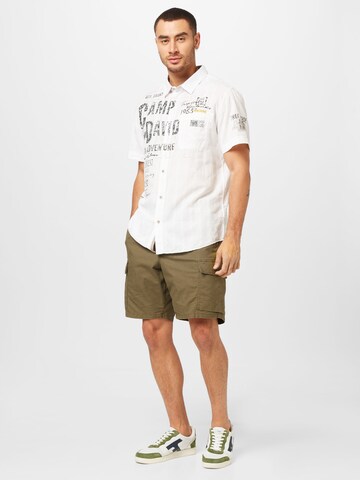 CAMP DAVID Regular Fit Hemd in Beige