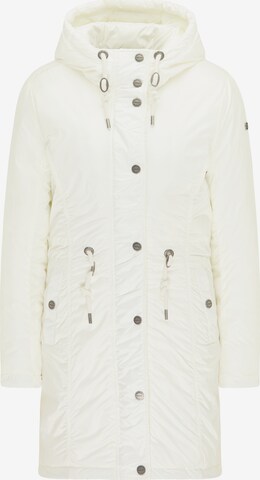 DreiMaster Klassik Winter Parka in White: front