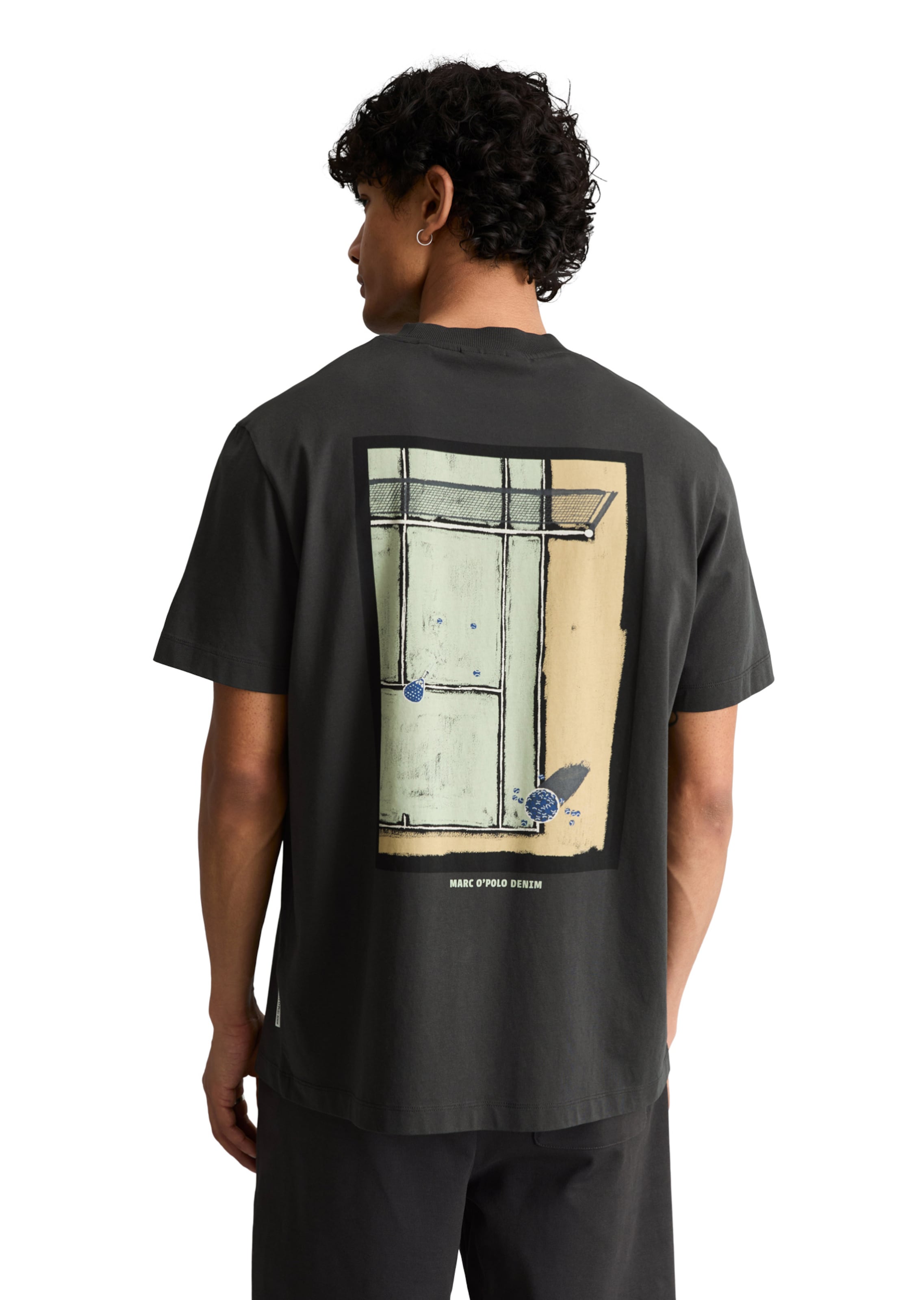 Marc O'Polo DENIM Shirt in Grijs: voorkant