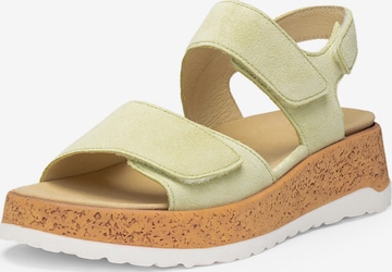 Sandales VITAFORM en jaune : devant