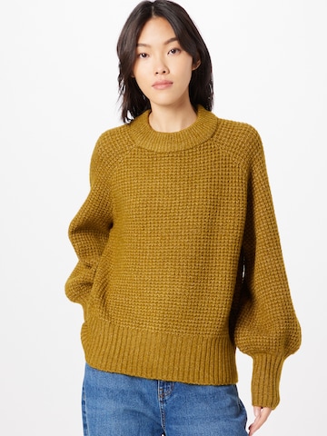 Monki Sweater in Beige: front