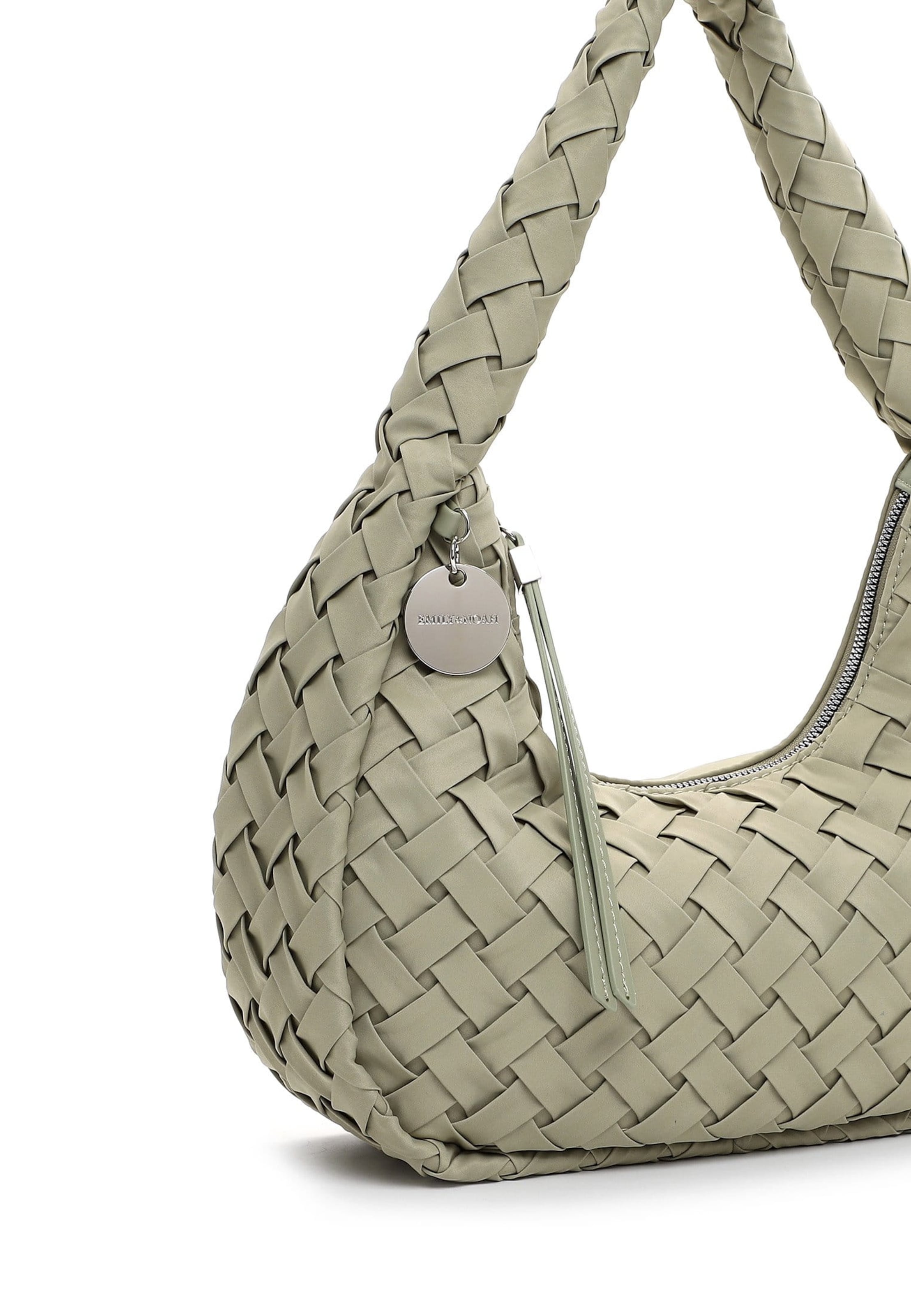 Geantă de umăr 'Erna' de la Emily & Noah pe verde