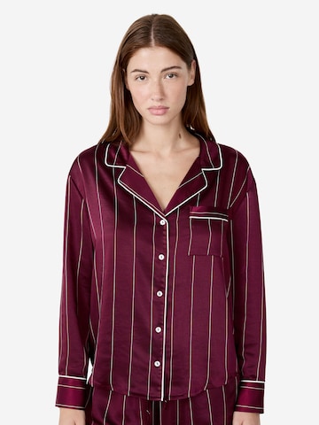 Camicia da notte 'Dayana' di ETAM in rosso: frontale