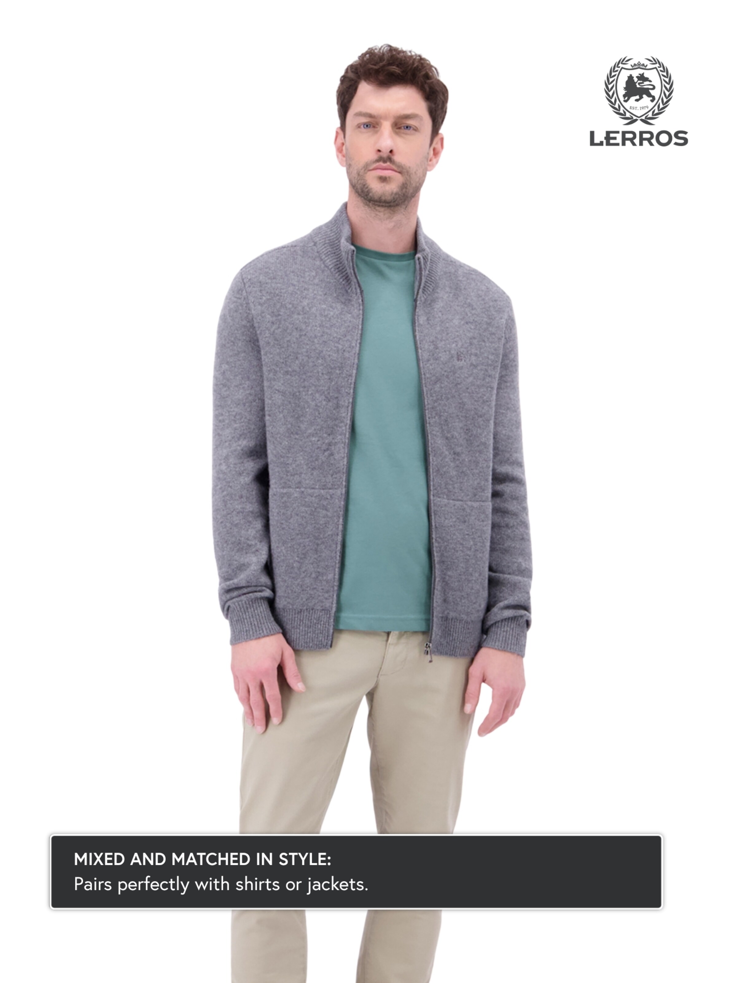 LERROS Shirt in Blue