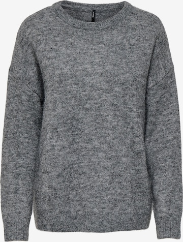 Pull-over 'AZU' ONLY en gris : devant