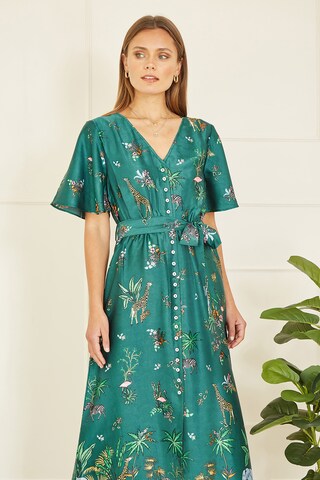 Yumi Kleid in Grün