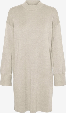 Robes en maille 'GOLDNEEDLE' VERO MODA en beige : devant