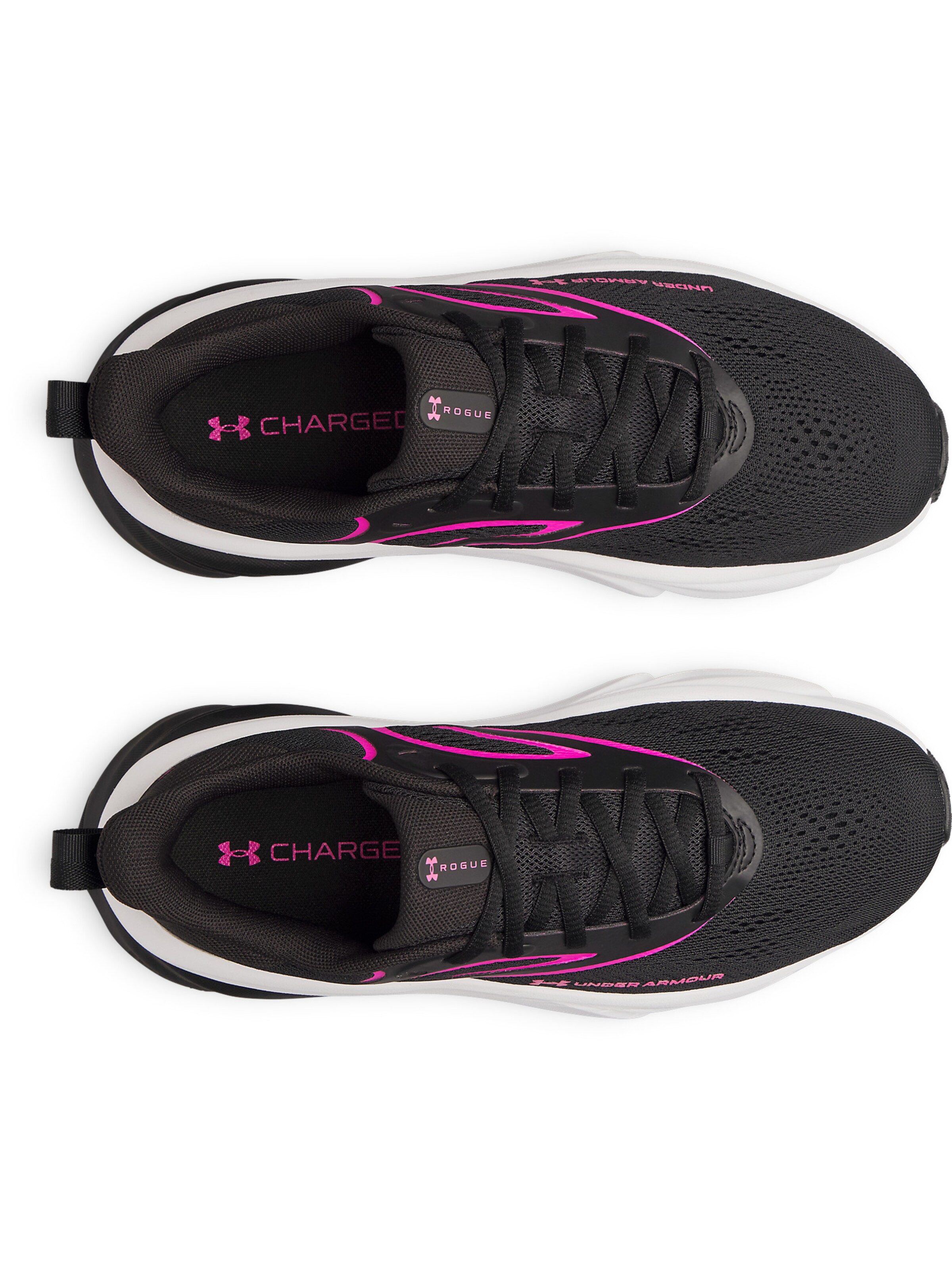 UNDER ARMOUR Sportschoen 'Rogue 6' in Zwart