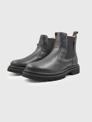 Dutch'D Chelsea Boots 'Raw' in Schwarz