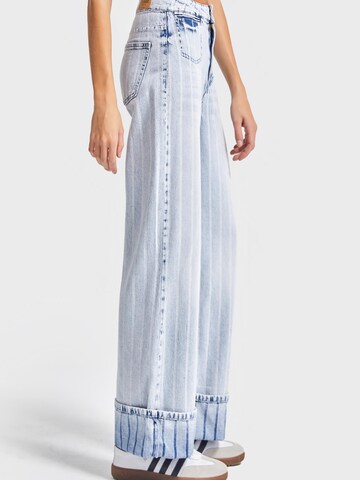 Regular Jean 'Straight High Rise Jeans' IT'S BASIC en bleu