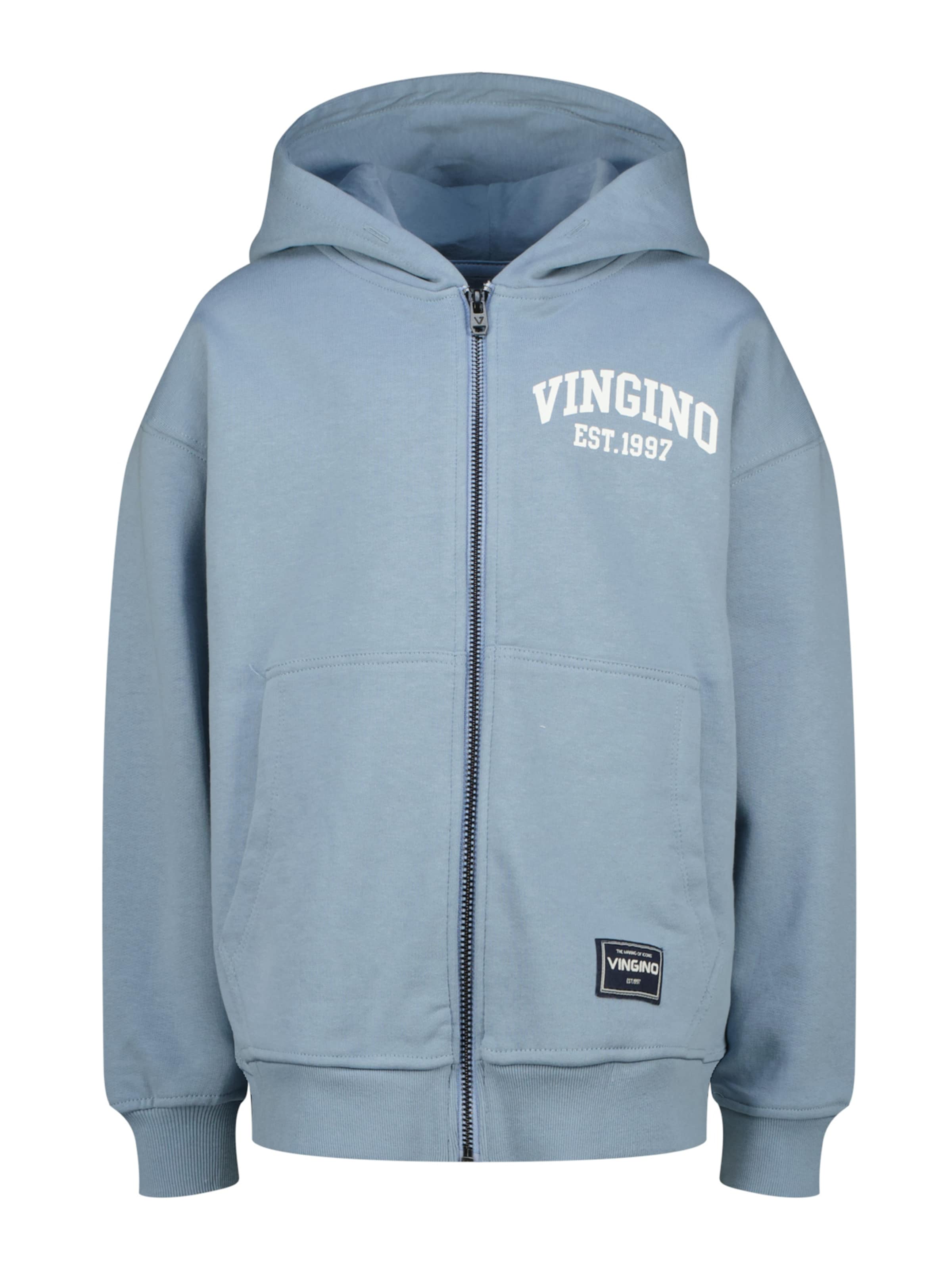 VINGINO - Casaco em moletão em azul: frente