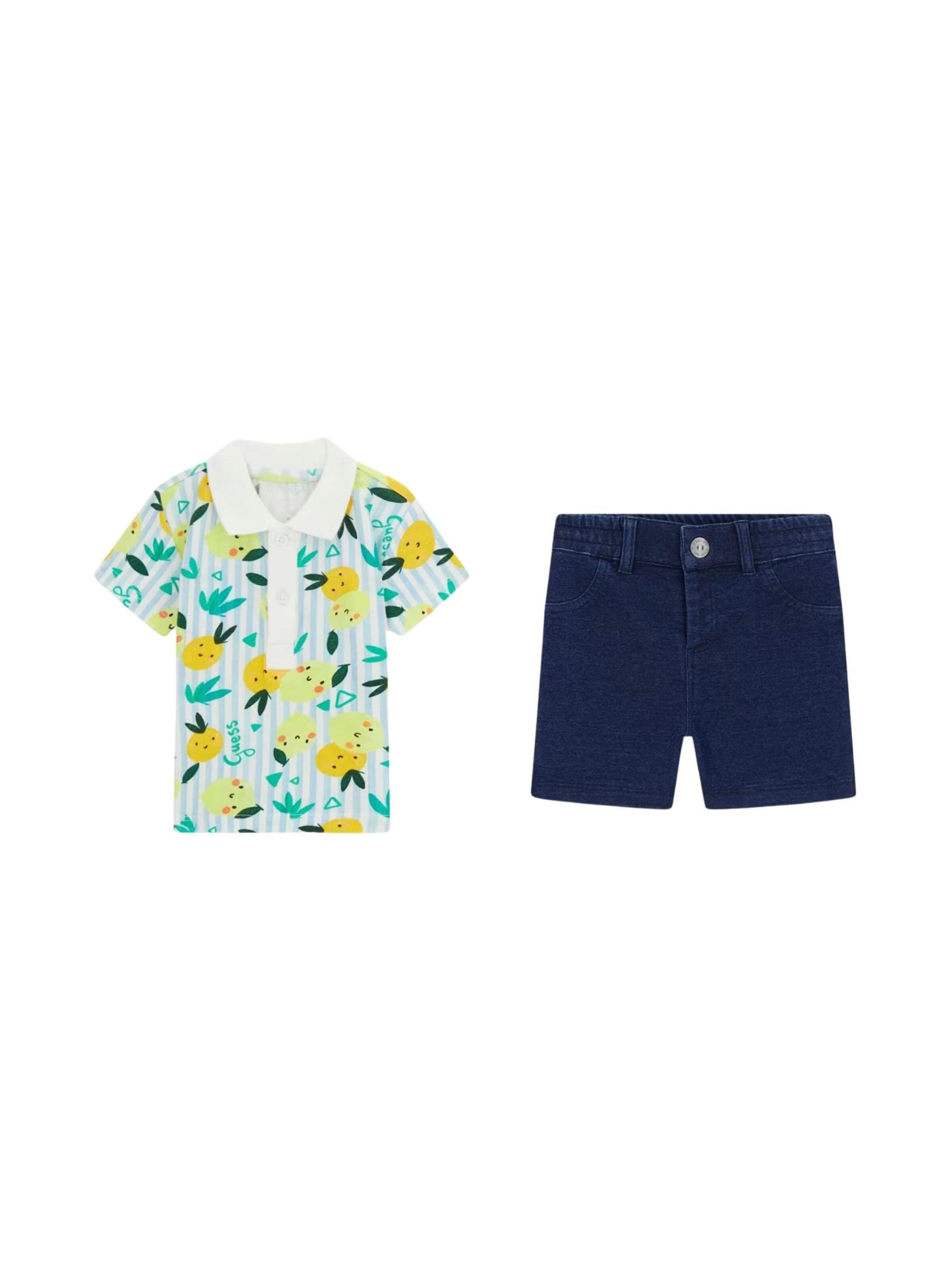 GUESS KIDS Set in White: front
