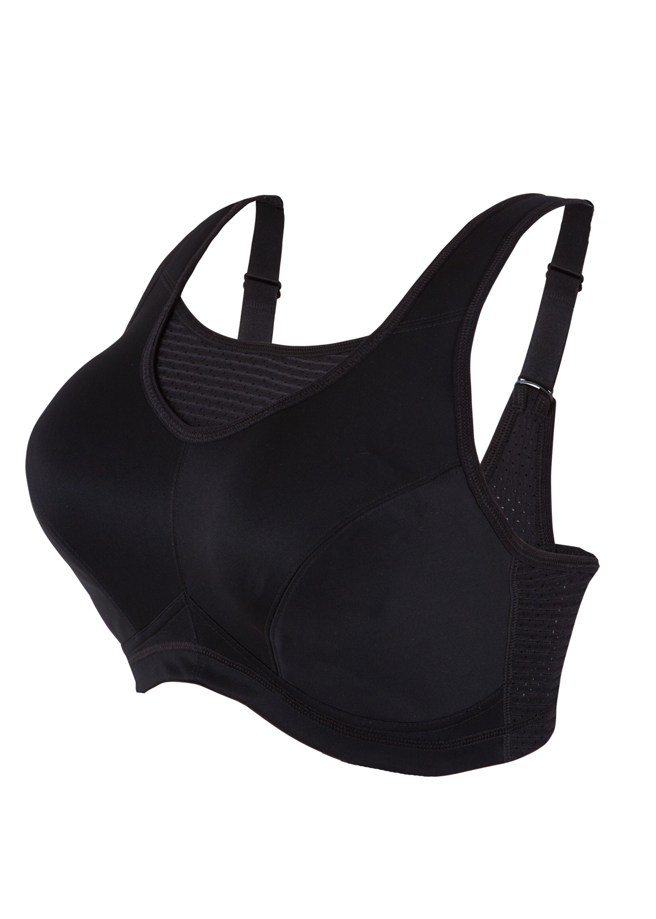 GLAMORISE Bralette Bra in Black: front