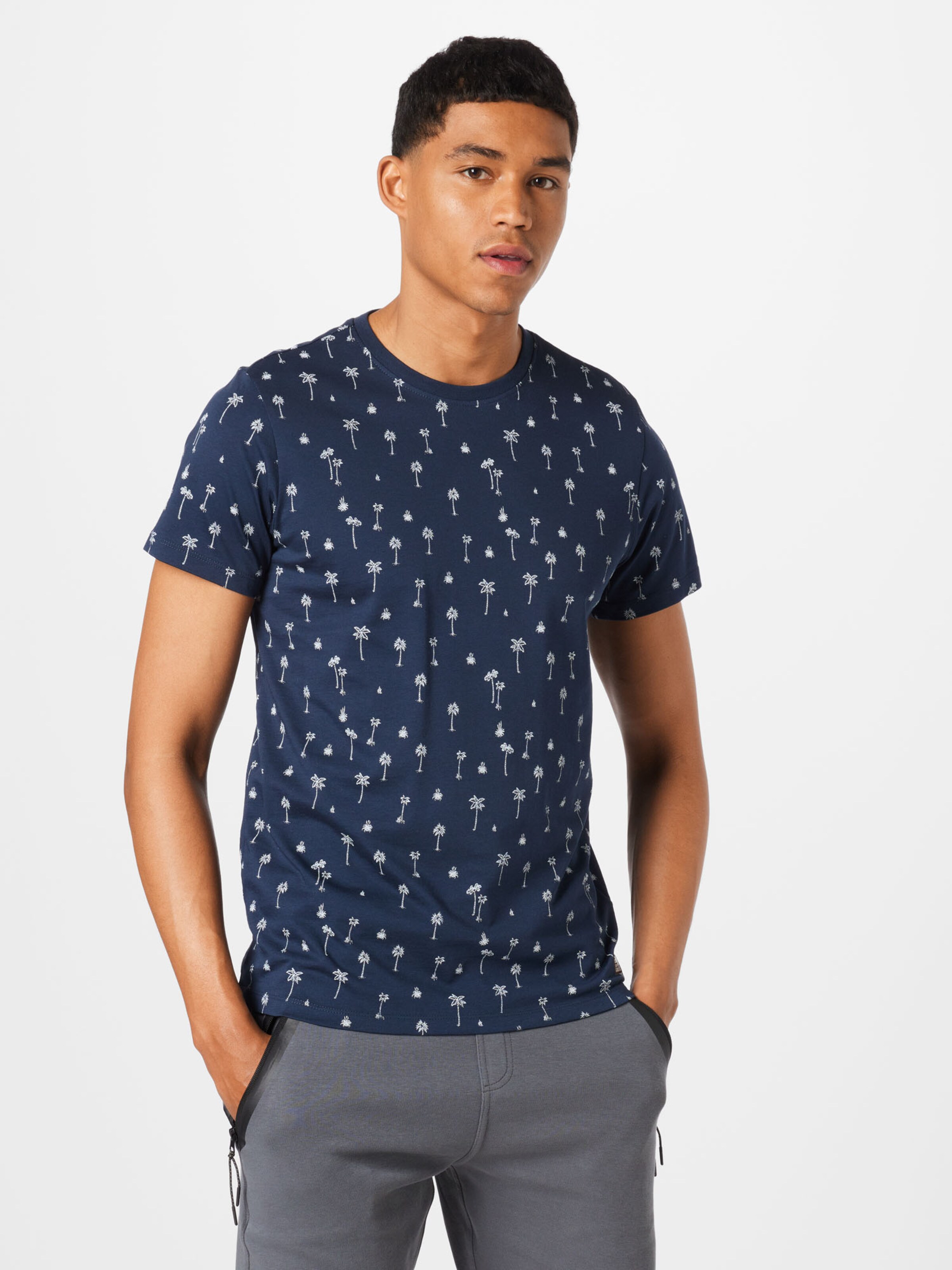 Männer Shirts Cars Jeans T-Shirt 'PYRLO' in Navy - LV90536 Männer Shirts Cars Jeans T-Shirt 'PYRLO' in Navy - LV90536