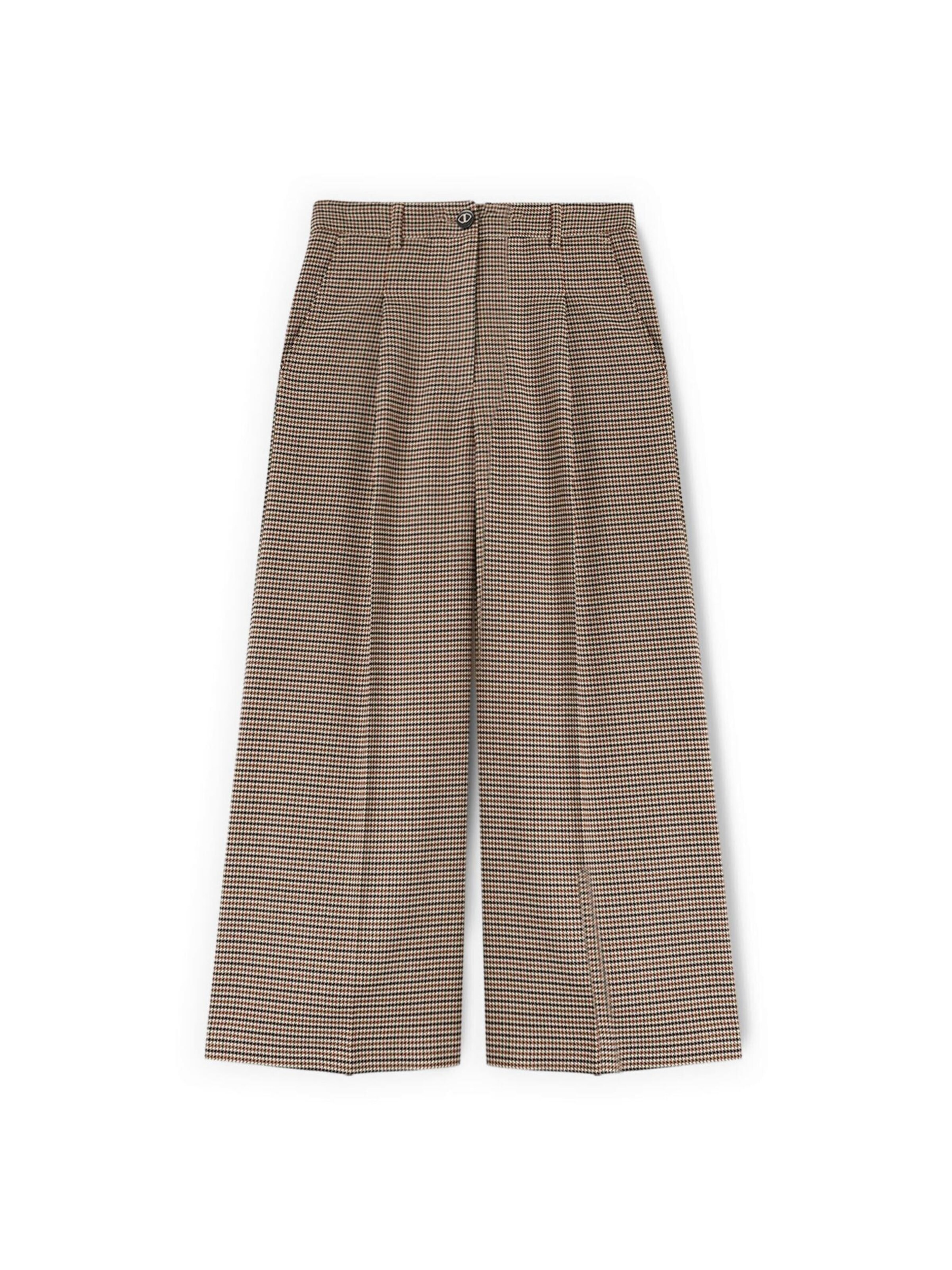 MOTIVI - Pierna ancha Pantalón en beige: frente