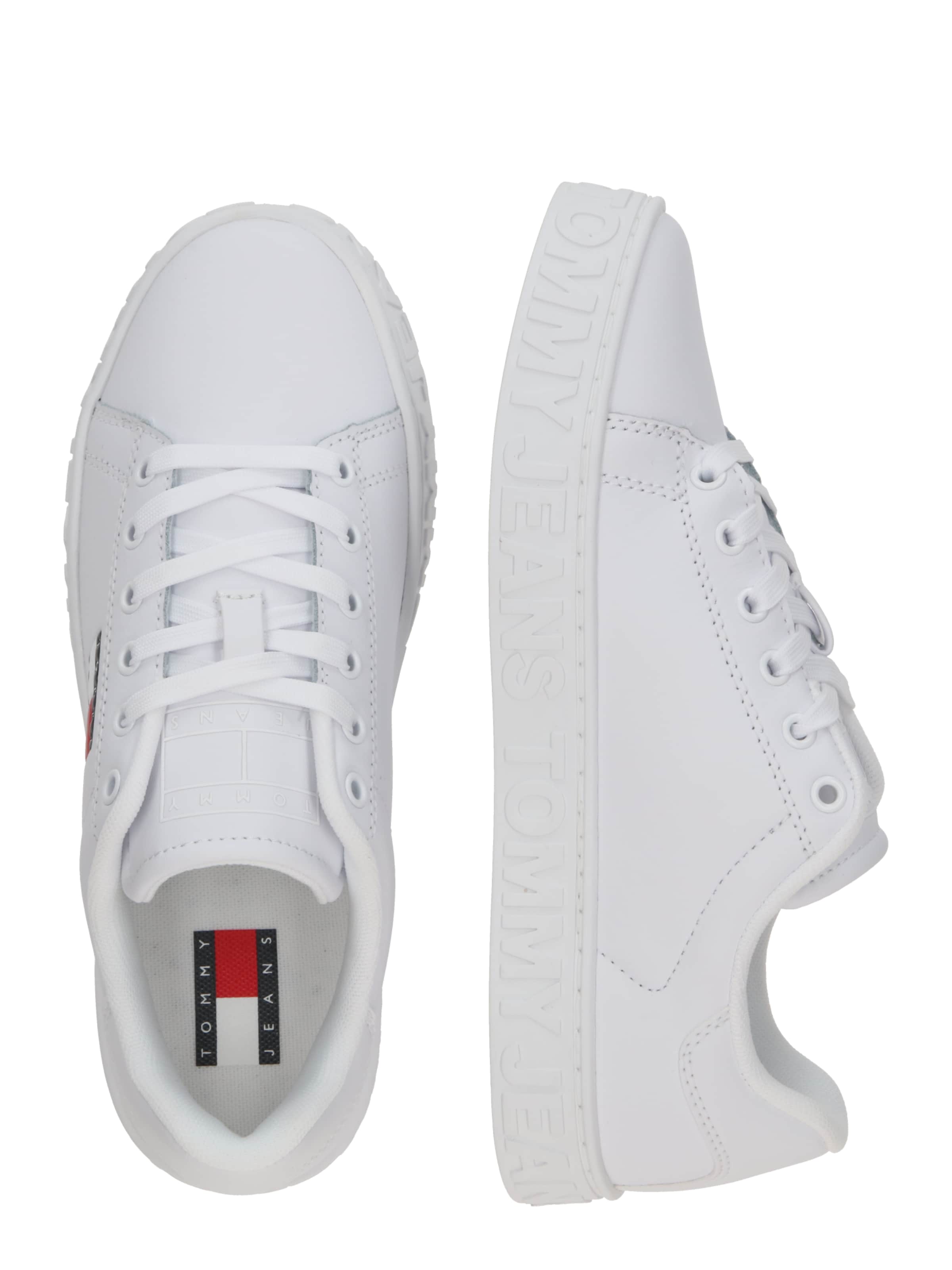 Baskets basses 'Essential' Tommy Jeans en blanc