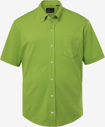 JP1880 Overhemd in Groen: voorkant