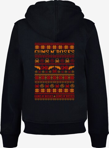 F4NT4STIC Sweater 'Guns And Roses Weihnachten Christmas' in Black