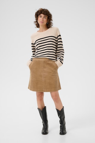 Part Two Nederdel 'Lings' i beige