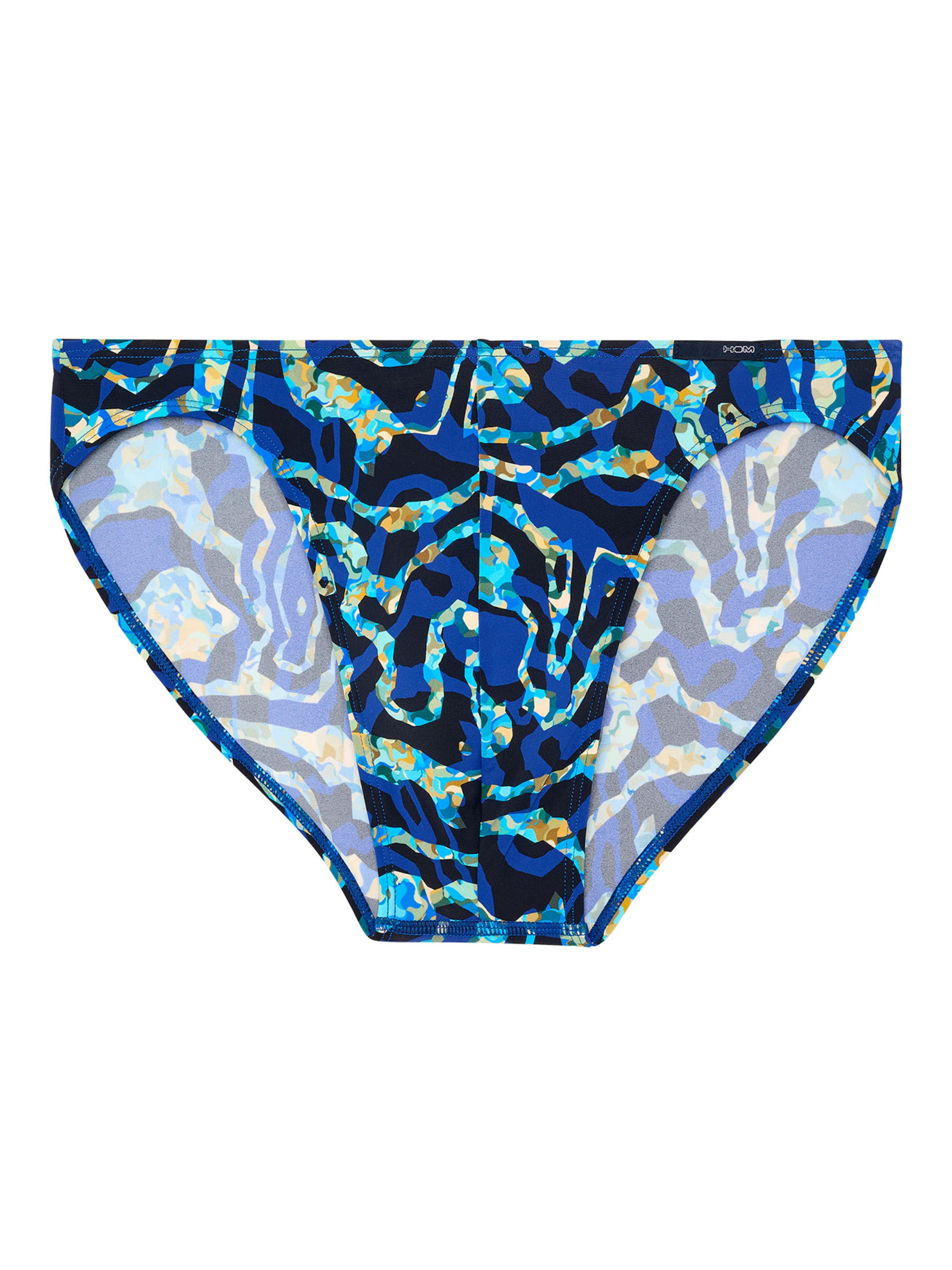 HOM Slip ' Funky Styles ' in Blauw: voorkant