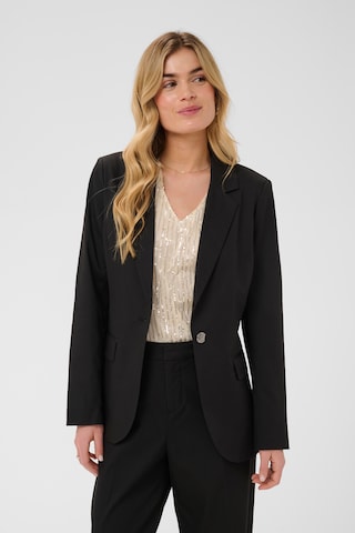 Cream - Blazer en negro: frente