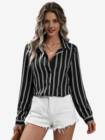 Yesfashion Bluzka w kolorze czarny