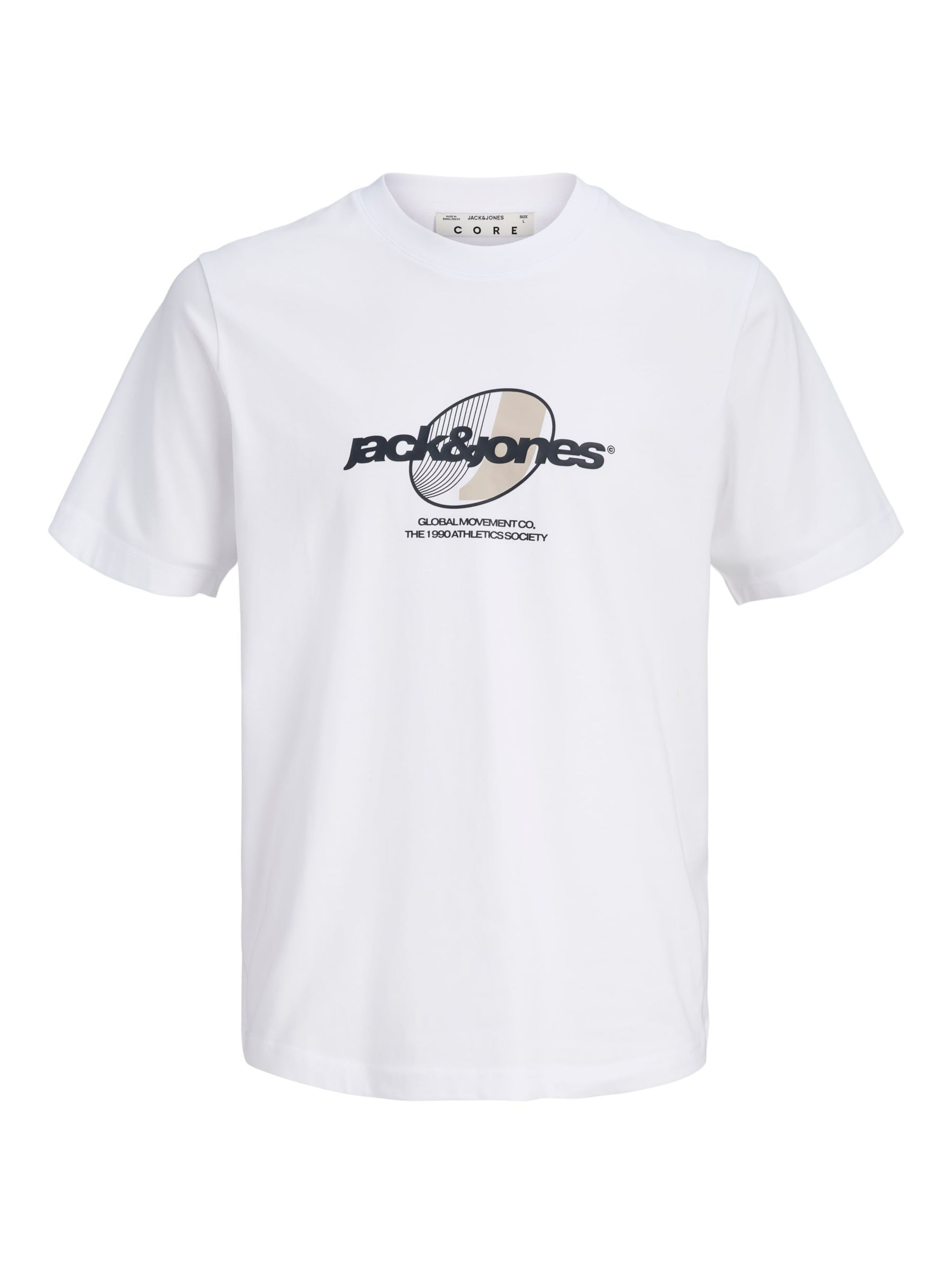 JACK & JONES Bluser & t-shirts i hvid: forside