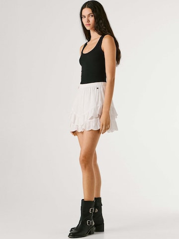 Gonna 'Camila' di Pepe Jeans in bianco