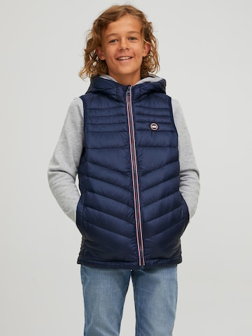 Jack & Jones Junior Brezrokavnik 'Hero' | modra barva: sprednja stran