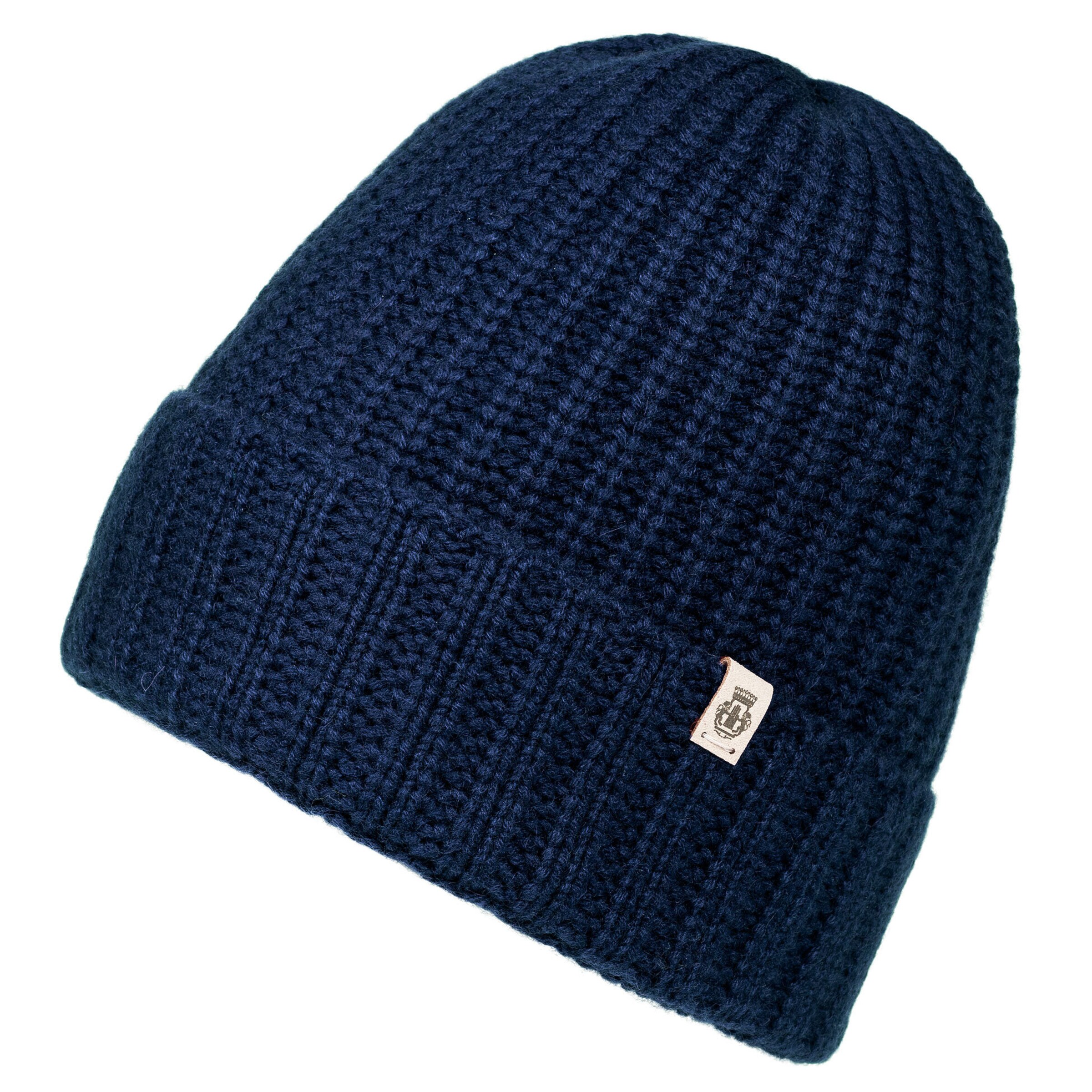 Roeckl Beanie 'PURE CASHMERE' in Blue: front