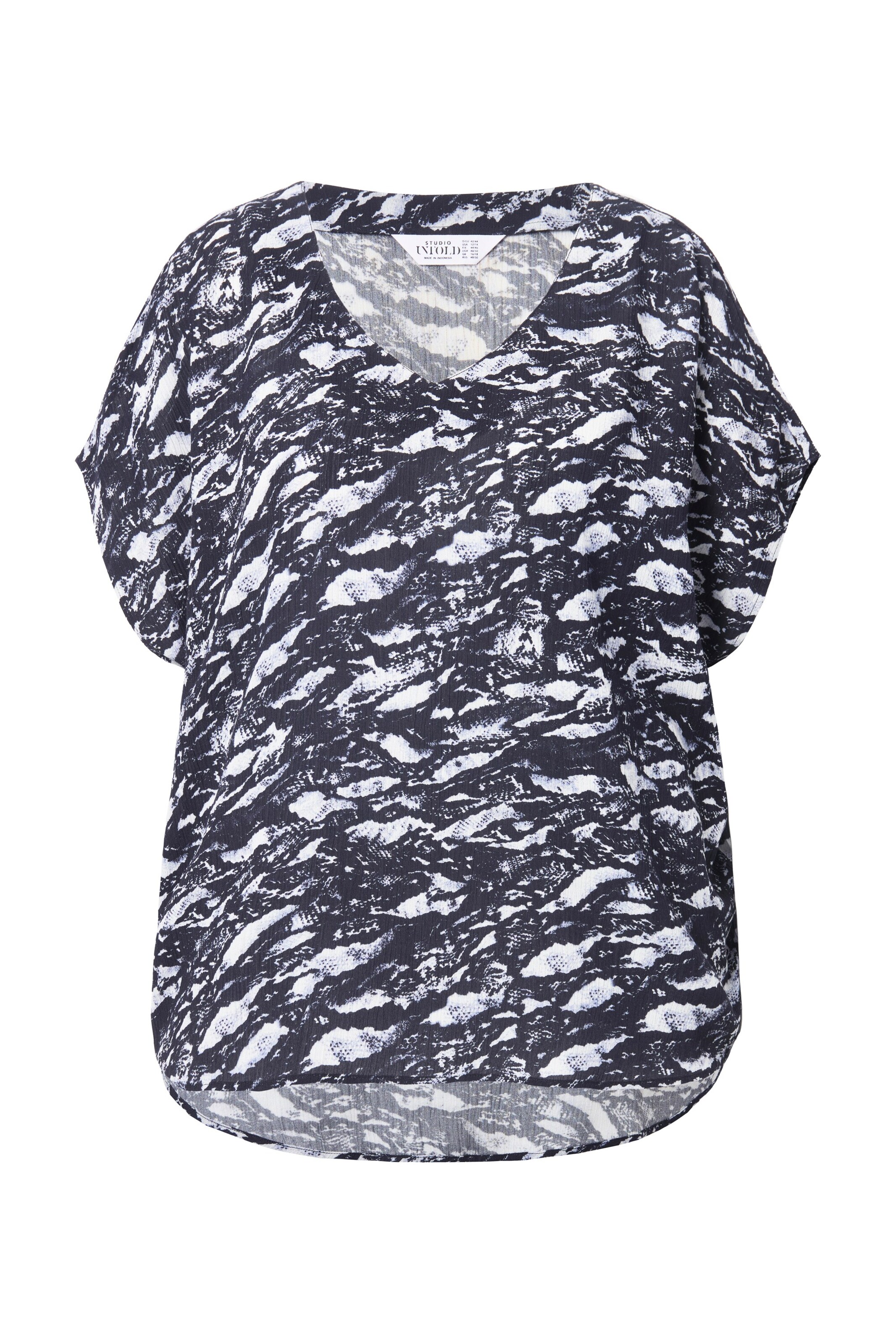 Chemisier Studio Untold en bleu : devant