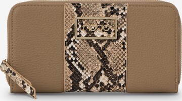 NOBO Wallet 'Studs' in Beige: front