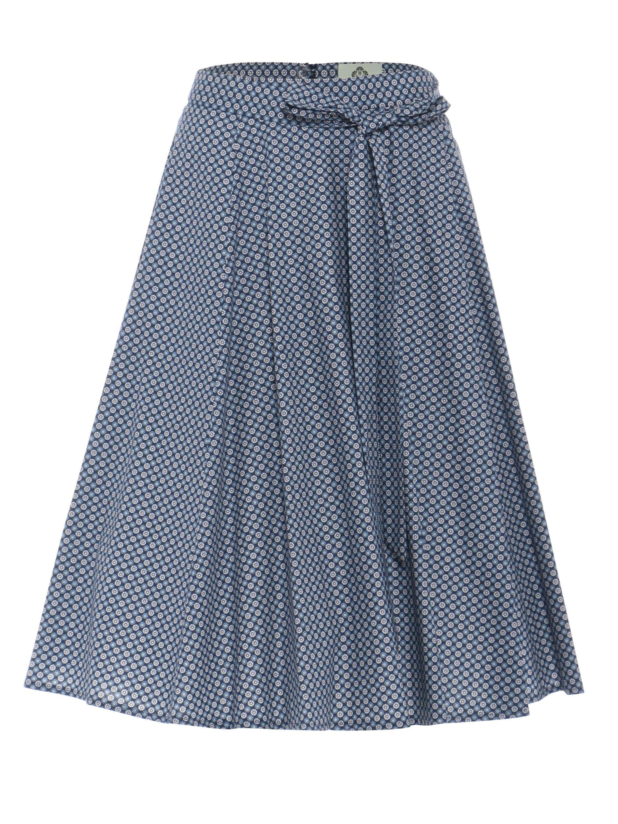 BERWIN & WOLFF Trachtenrock‌‌‌‌‌‌‌‌‌‌ in Blau: Vorderseite