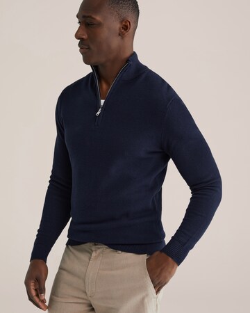 WE Fashion Pullover i blå: forside