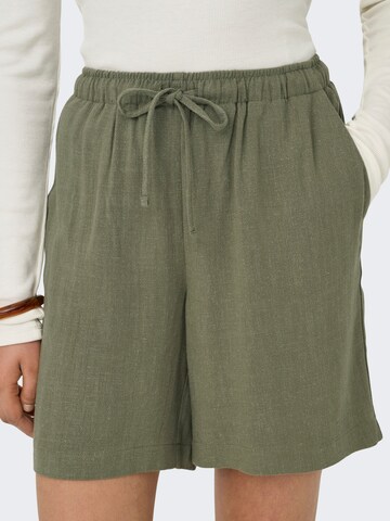 ONLY Loose fit Pants 'ONLSiesta' in Green