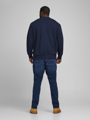 Felpa di Jack & Jones Plus in blu