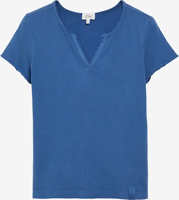s.Oliver Shirt in Blue: front