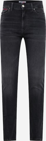 Tommy Jeans Skinny Jeans 'Simon' in Black: front