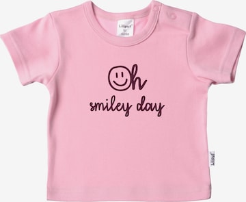 LILIPUT T-Shirt 'Oh smiley day' in Pink