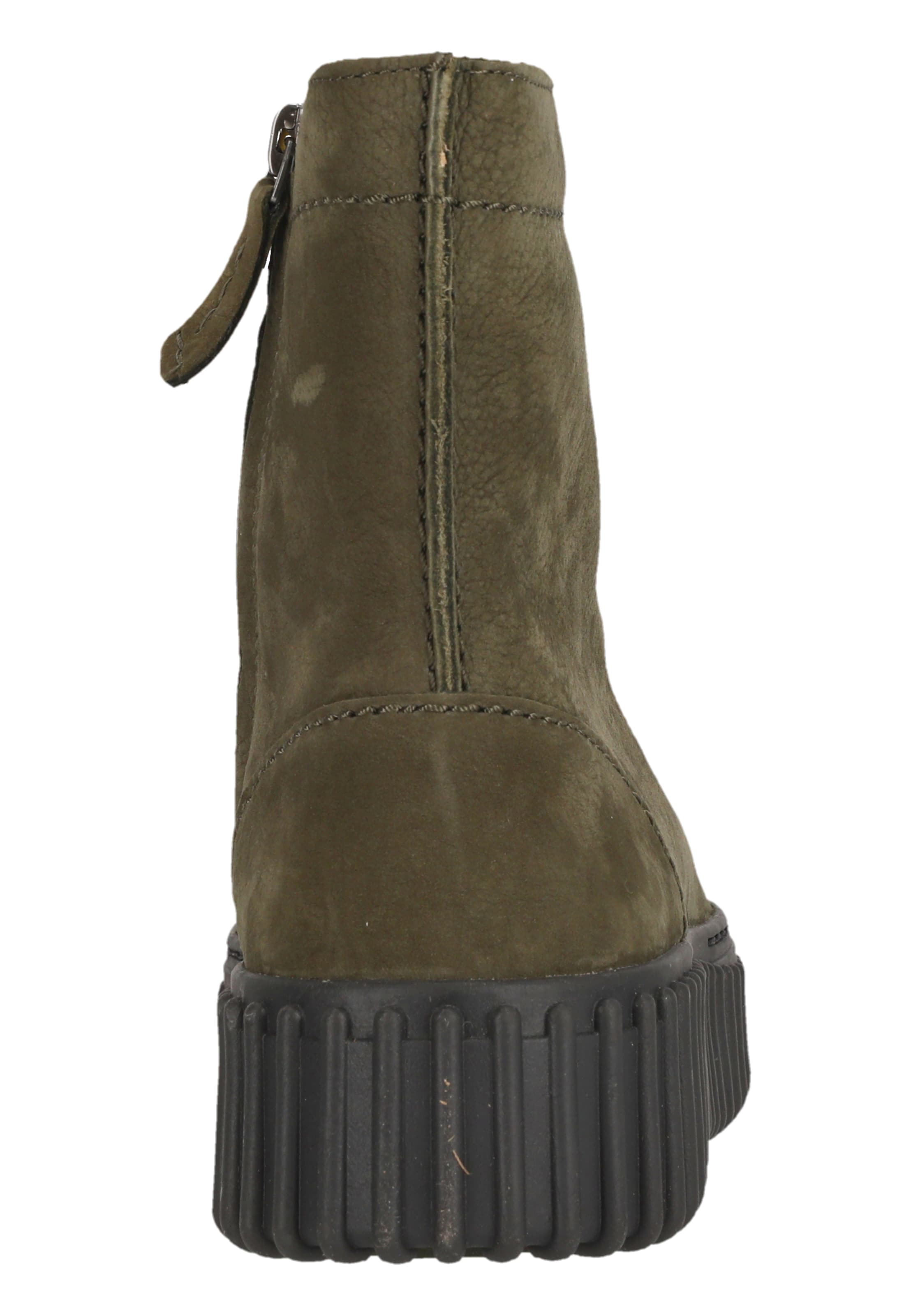 CLARKS Lace-up boot 'Torhill Rise' in Green