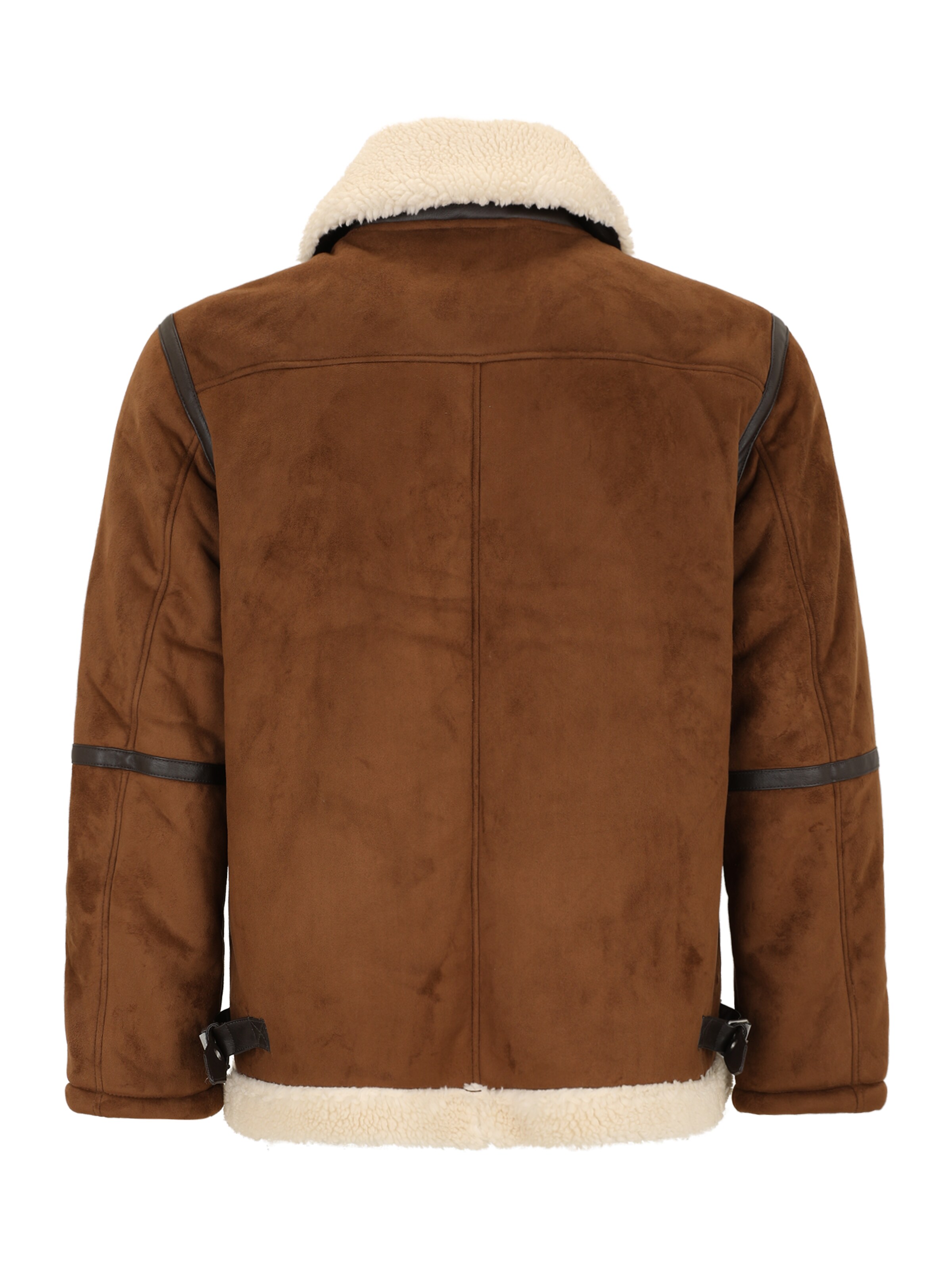 Veste mi-saison 'JJCOLE' Jack & Jones Plus en marron