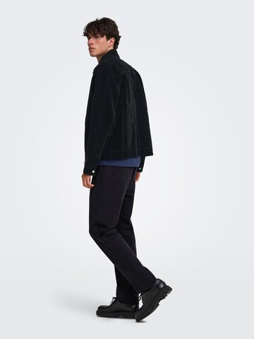 Veste mi-saison 'ONSSinclair' Only & Sons en noir