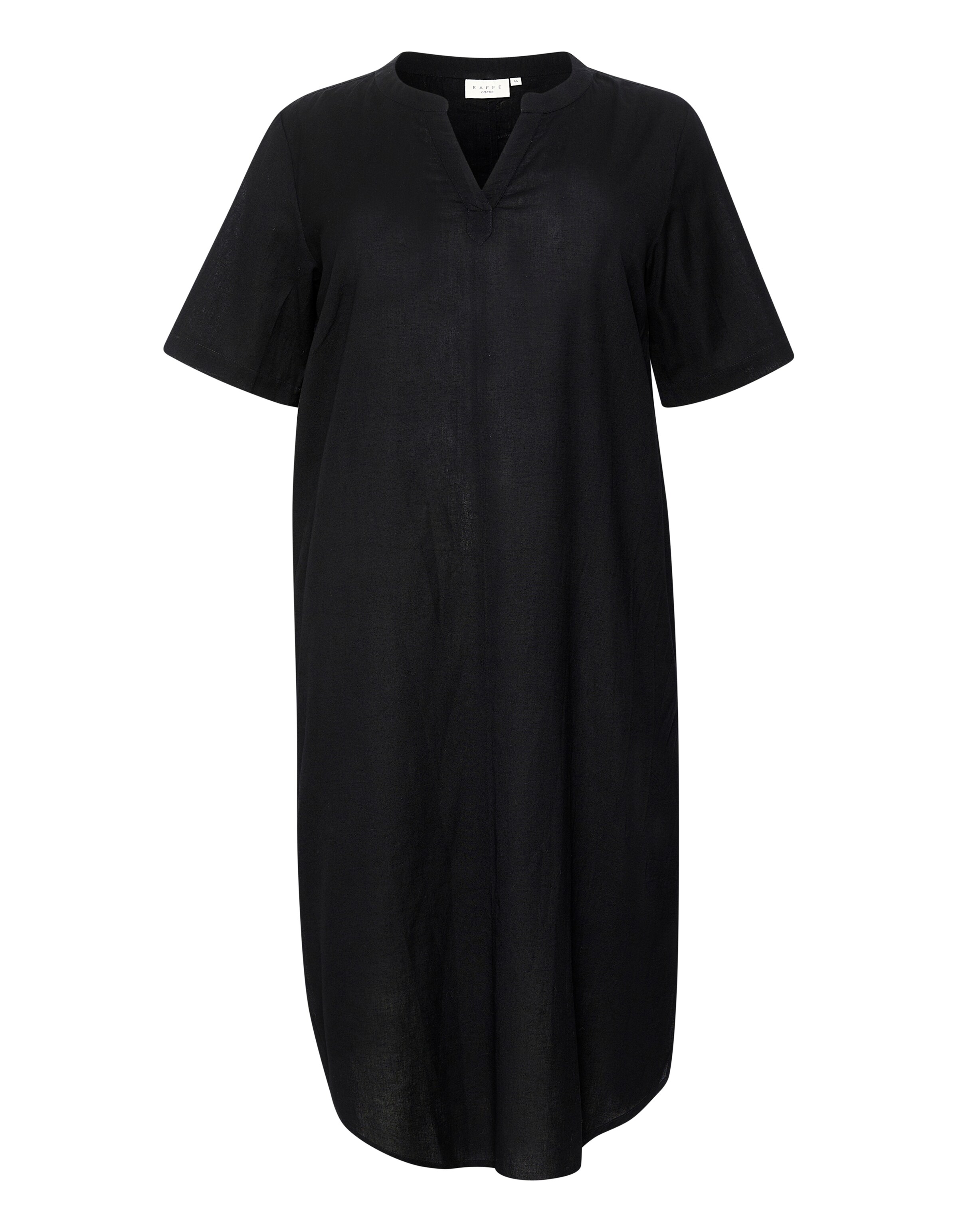 Robe 'Mayi' KAFFE CURVE en noir : devant