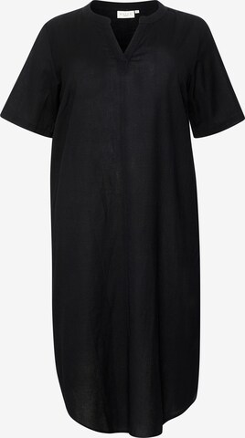 Robe 'Mayi' KAFFE CURVE en noir : devant