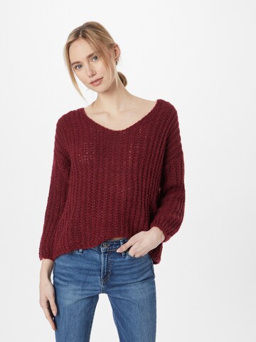 Pull-over Sublevel en rouge : devant