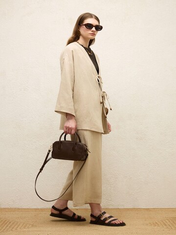 MANUKA Wide Leg Hose in Beige