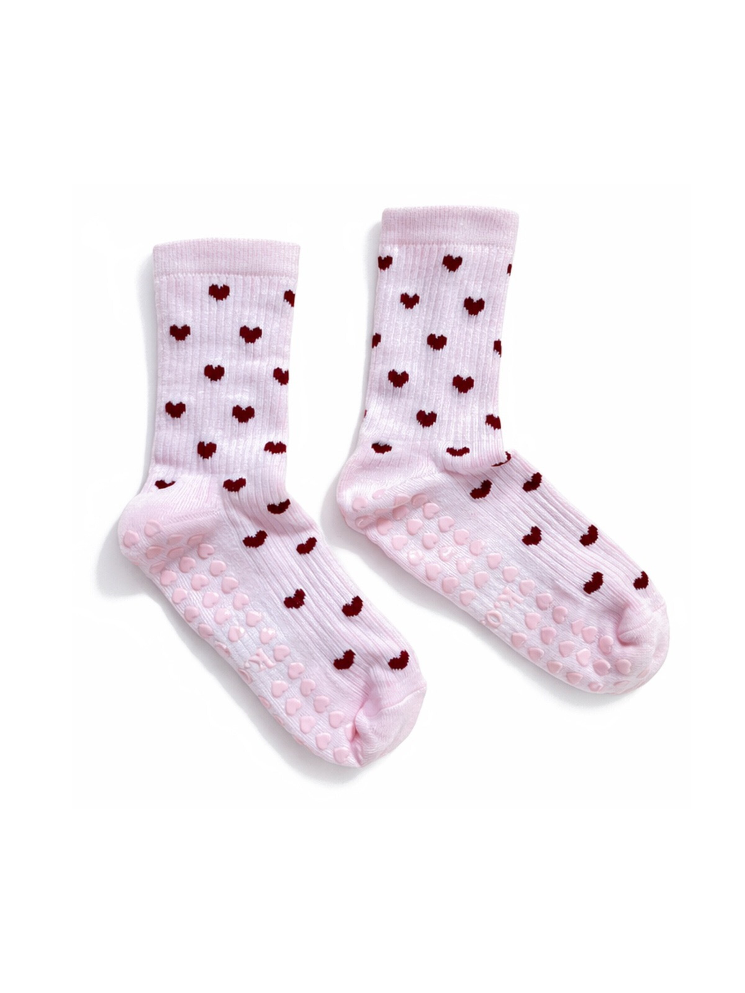 KORRHAUS Sports socks 'Rosalie' in Pink: front