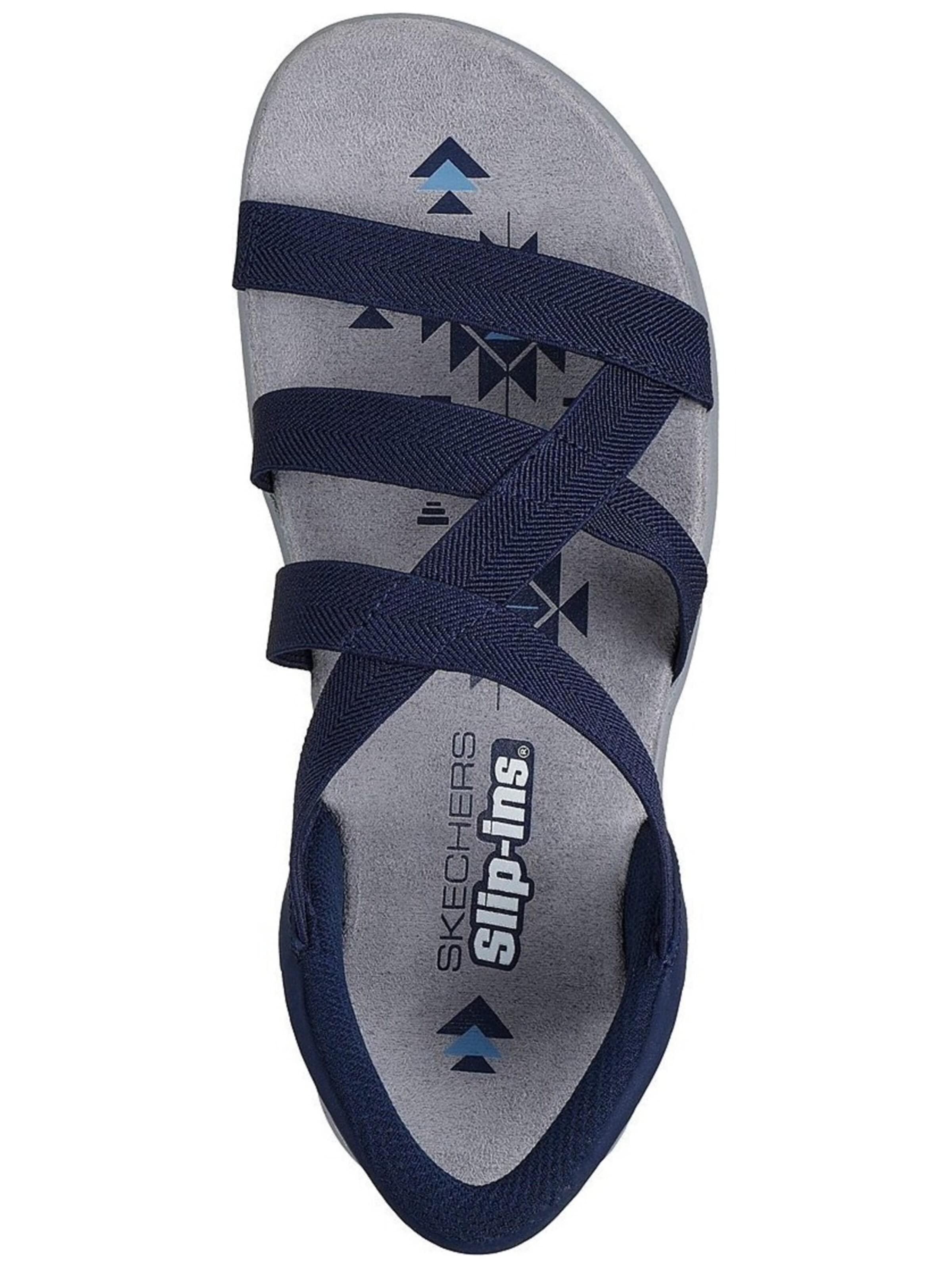 SKECHERS - Sandalias 'Skechers Reggae Slim - Stretch Flex' en azul