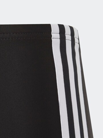 ADIDAS PERFORMANCE Athletic Swimwear 'Classic 3-Stripes Jammers' in Black