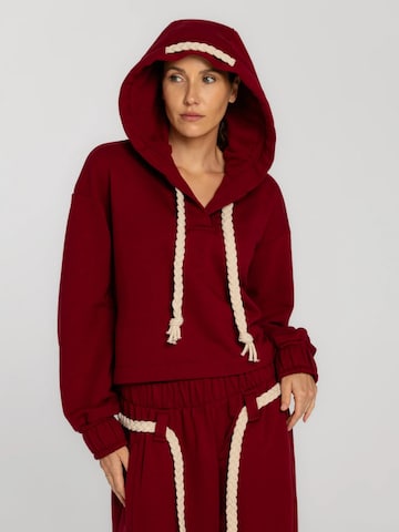 mandragora Sweatshirt 'Sento' in Rot